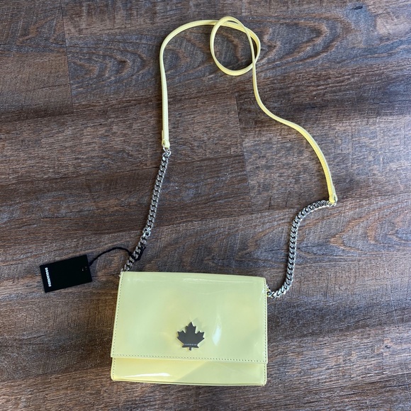 Dsquared: Disco Patent Cross Body Bag 4 Colors - Picture 11 of 16